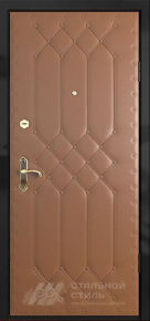 Дверь ЭД №45 с отделкой Винилискожа - фото