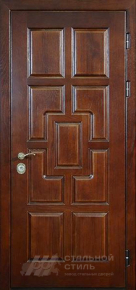 Дверь УЛ №11 с отделкой МДФ ПВХ - фото