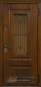 Элитная входная дверь ПР №1 с отделкой МДФ RAL - фото