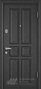 Дверь с зеркалом №76 с отделкой Порошковое напыление - фото