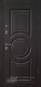 Дверь с зеркалом №63 с отделкой МДФ ПВХ - фото