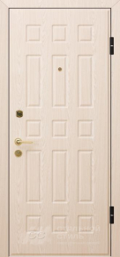 Дверь с терморазрывом  №43 с отделкой МДФ ПВХ - фото