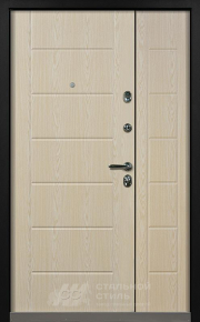 Входная тамбурная дверь с шумоизоляцией и МДФ №11 с отделкой МДФ ПВХ - фото №2