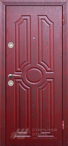 Дверь ДУ №14 с отделкой МДФ ПВХ - фото