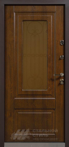 Элитная входная дверь ПР №1 с отделкой МДФ RAL - фото №2