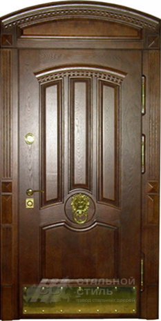 Дверь «Парадная дверь №4» c отделкой Массив дуба