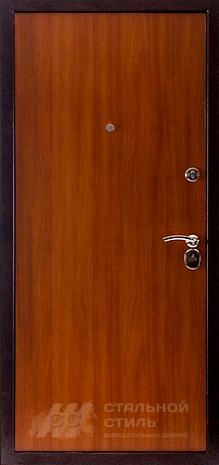 Дверь «Дверь с ковкой №3» c отделкой Ламинат