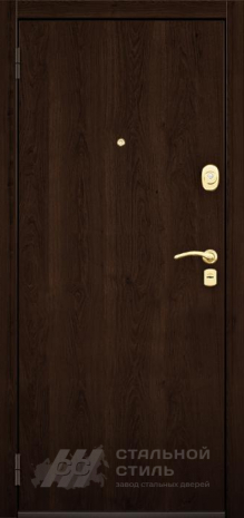 Дверь «Дверь Винилискожа №60» c отделкой Ламинат