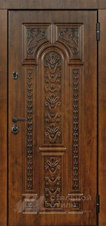 Дверь «Входная дверь в квартиру МДФ №338» c отделкой МДФ ПВХ