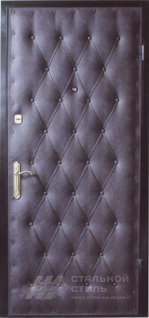 Дверь «Дверь ДЧ №39» c отделкой Винилискожа