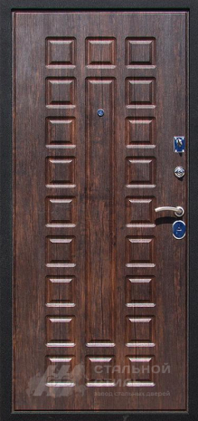 Дверь «Дверь в квартиру №21» c отделкой МДФ ПВХ