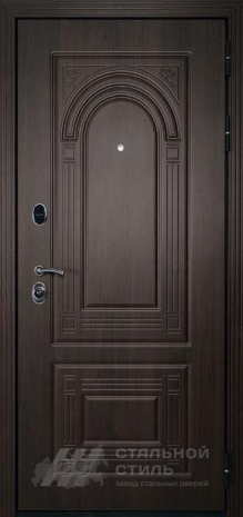 Дверь «Дверь с зеркалом №62» c отделкой МДФ ПВХ