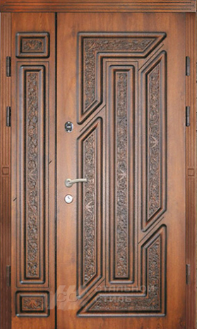 Дверь «Парадная дверь №95» c отделкой Массив дуба